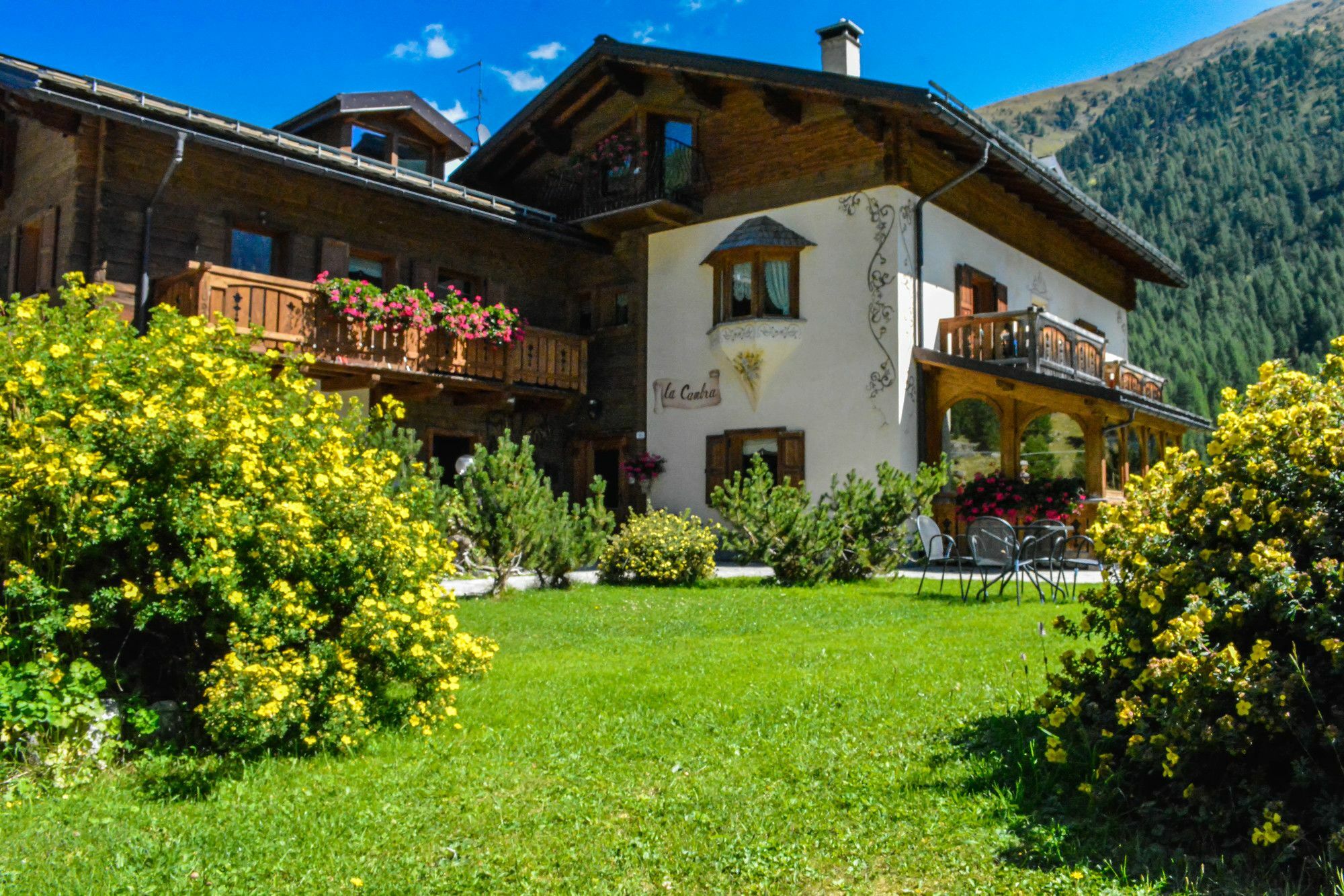 Chalet Cambra Livigno Exterior foto